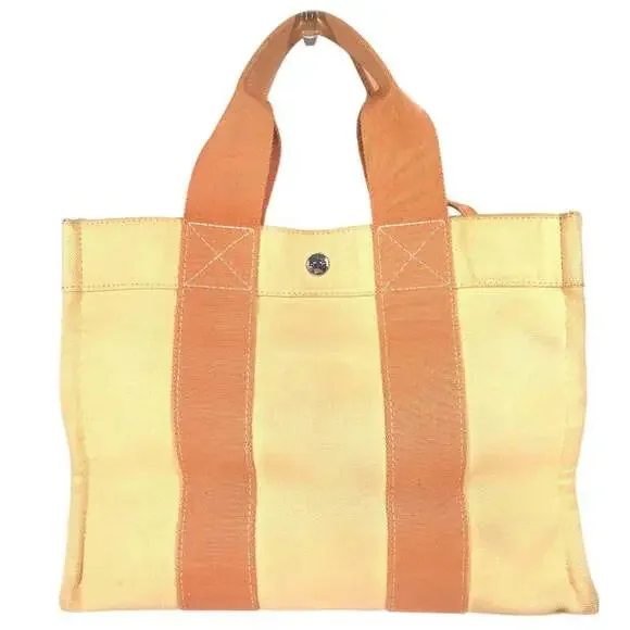 Hermes Bora Tote Toile Pm #245519H37B - Picture 3 of 9